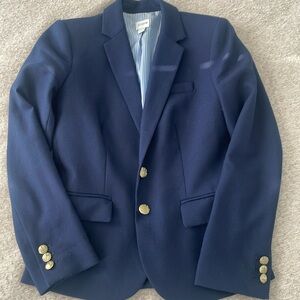 J CREW Schoolboy Blue Blazer Gold Buttons Size 00P